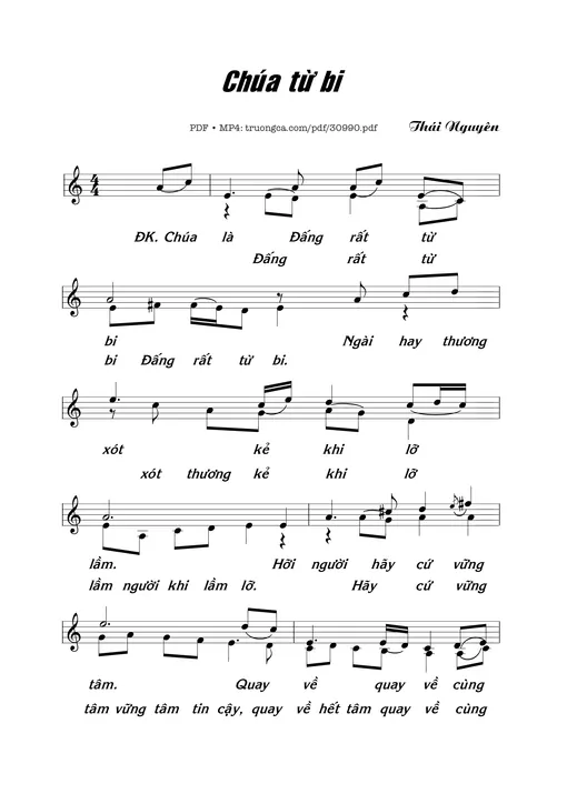 Chúa Từ Bi - Thái Nguyên