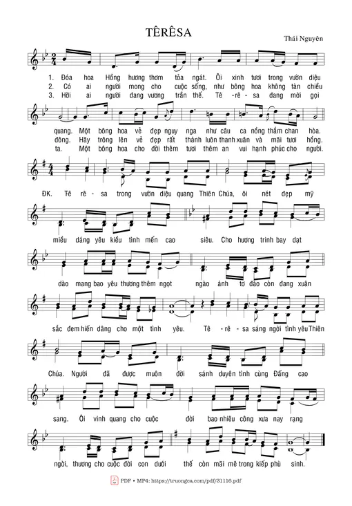 Têrêsa - Thái Nguyên