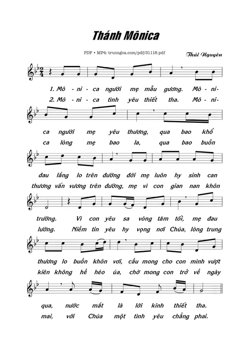 Thánh Mônica - Thái Nguyên