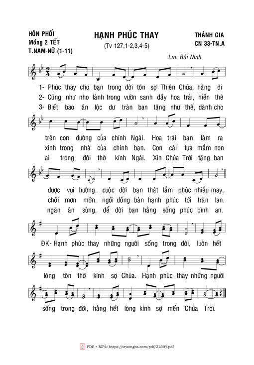 Hạnh Phúc Thay - Bùi Ninh