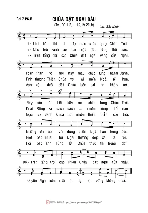 Chúa Đặt Ngai Báu