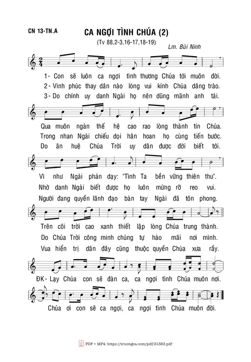 Ca Ngợi Tình Chúa (2)