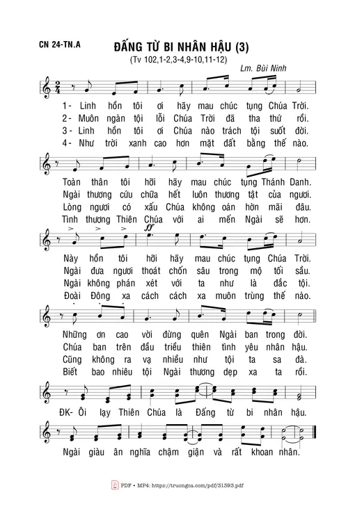 Đấng Từ Bi Nhân Hậu (3)