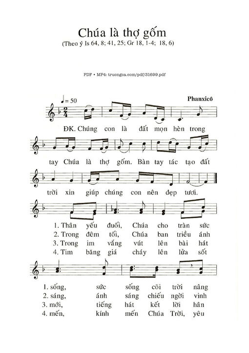 Chúa Là Thợ Gốm