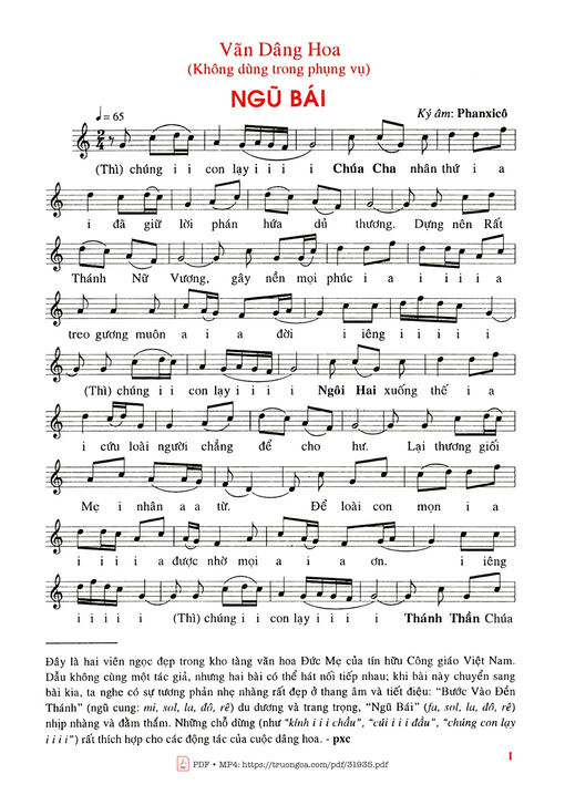 Ngũ Bái - Phanxico