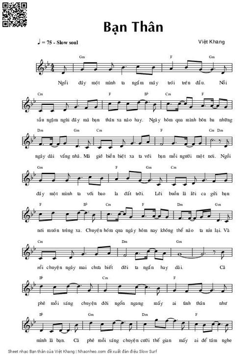 Bạn thân - Việt Khang