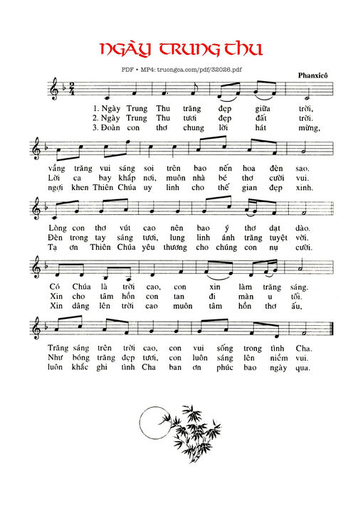 Ngày Trung Thu - Phanxico