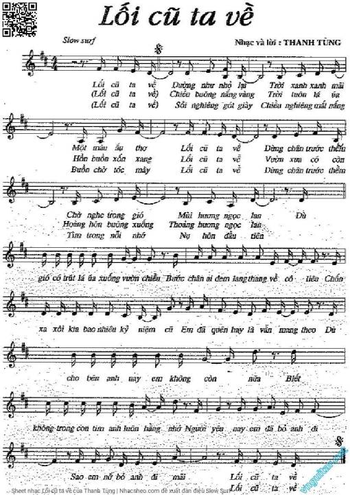 Lối cũ ta về - Thanh Tùng