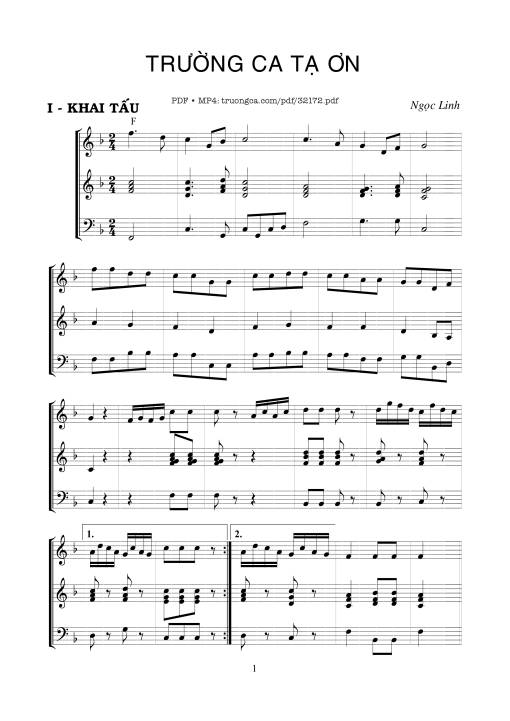 Trường Ca Tạ Ơn