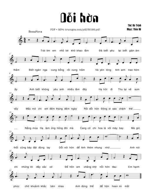 Dỗi hờn - Thảo Hồ