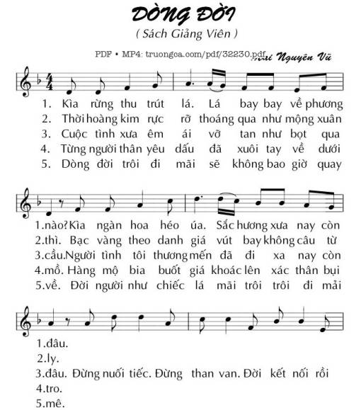 Dòng Đời - Mai Nguyễn Vũ