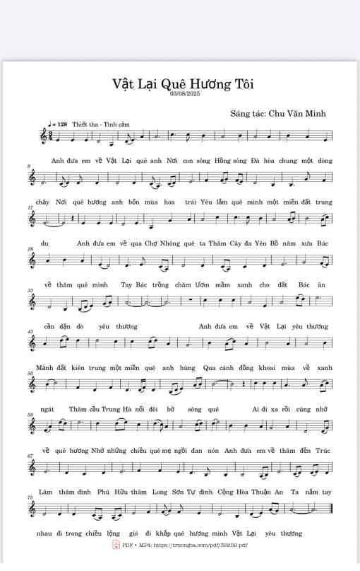 Vật Lại - Quê hương tôi