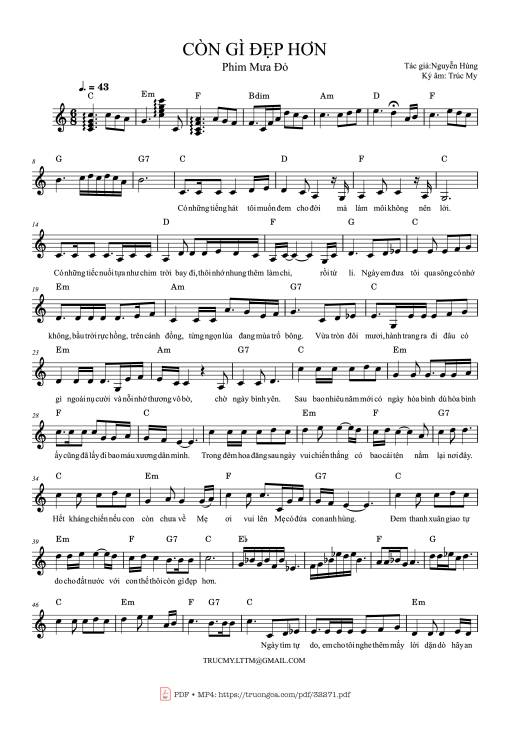 Còn gì đẹp hơn (Mưa đỏ OST)