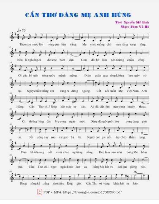 Cần Thơ dáng mẹ anh hùng