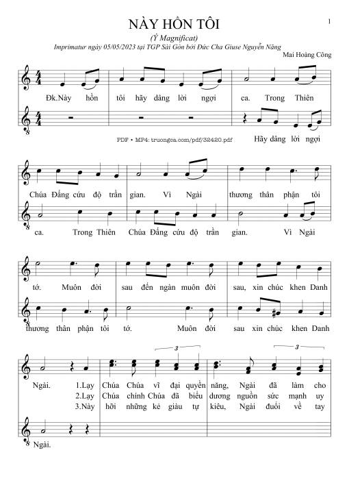 Này Hồn Tôi - Mai Hoàng Công