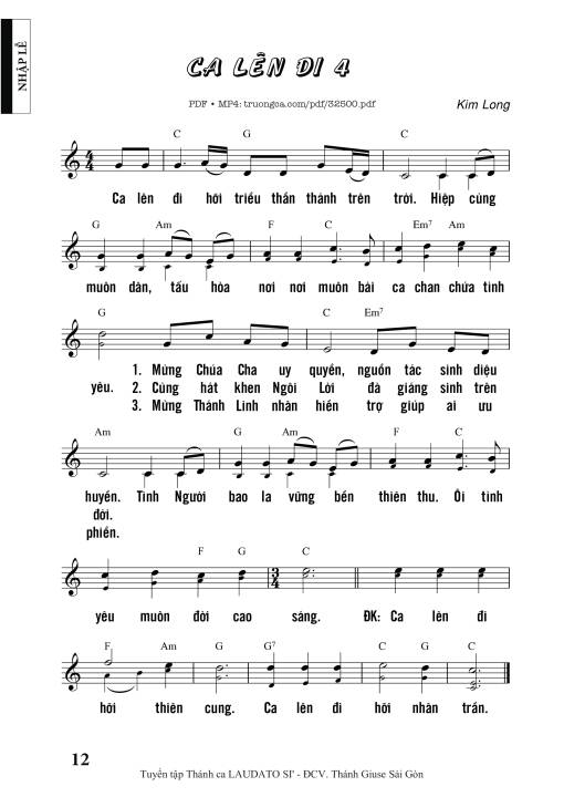 Ca Lên Đi 4 - Kim Long