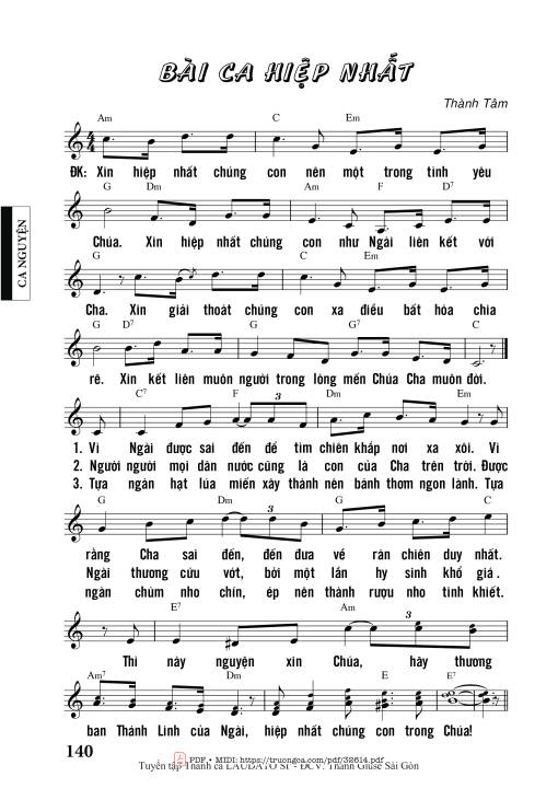 Bài Ca Hiệp Nhất