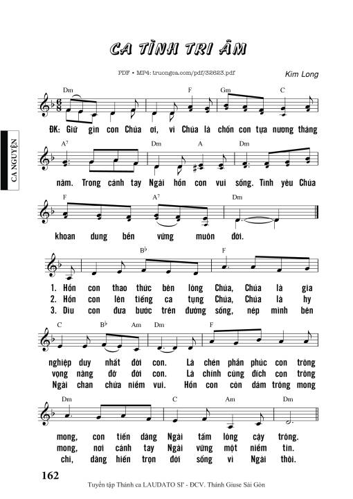 Ca Tình Tri Ân - Kim Long