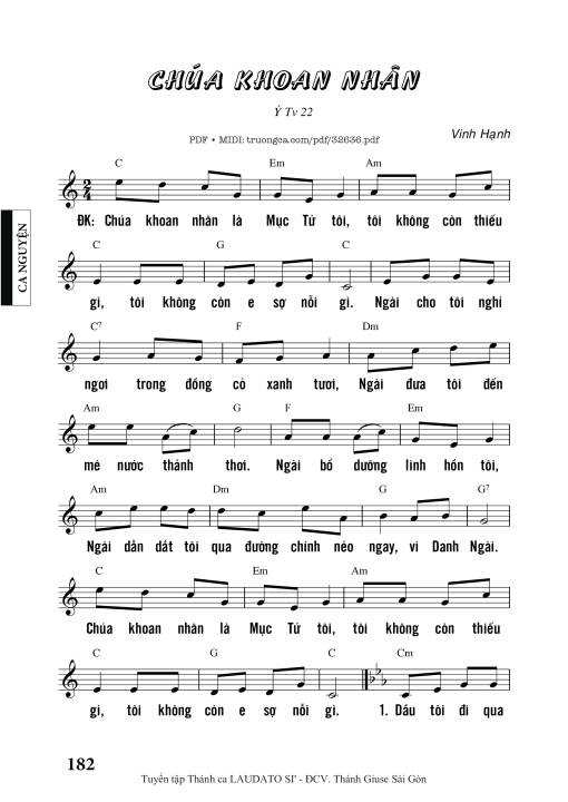 Chúa Khoan Nhân - Vinh Hạnh