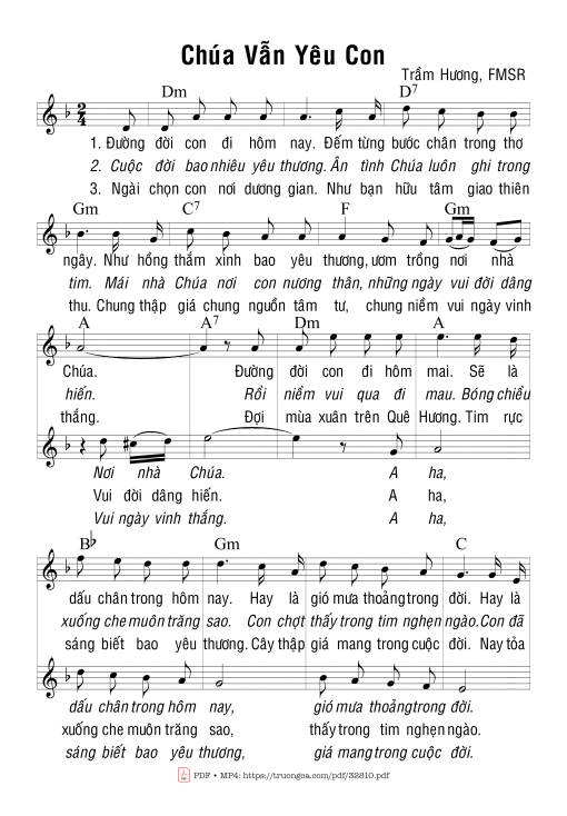 Chúa Vẫn Yêu Con