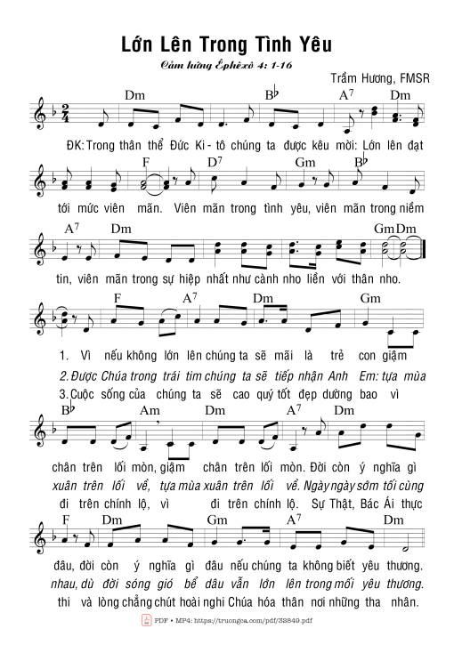 Lớn Lên Trong Tình Yêu