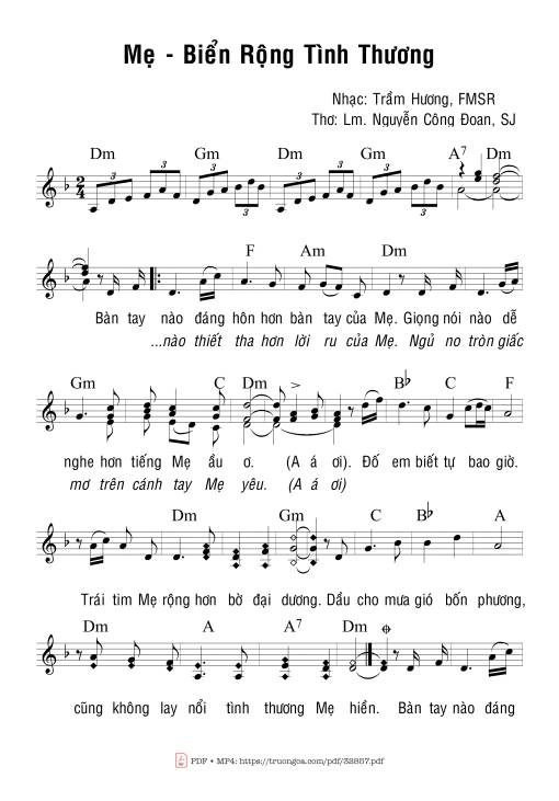 Mẹ Biển Rộng Tình Thương