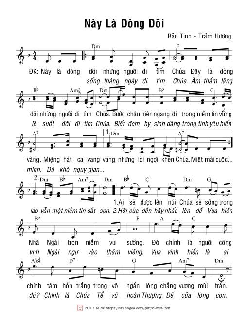 Này Là Dòng Dõi - Trầm Hương