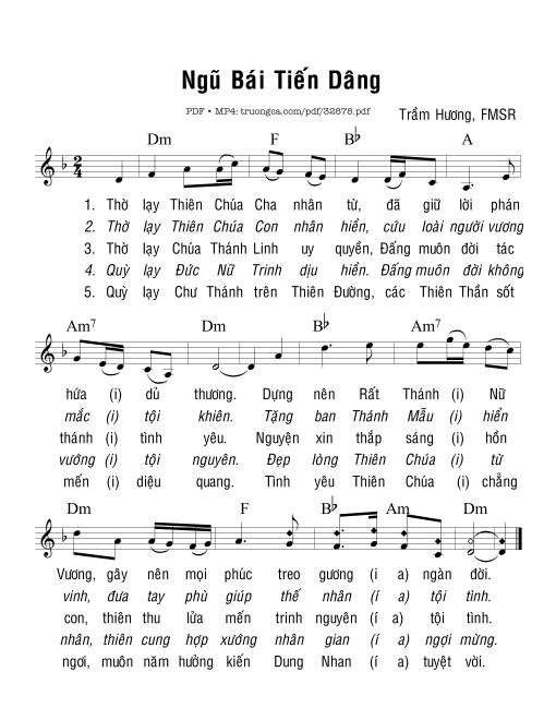 Ngũ Bái Tiến Dâng