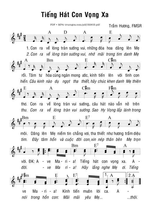 Tiếng Hát Con Vọng Xa