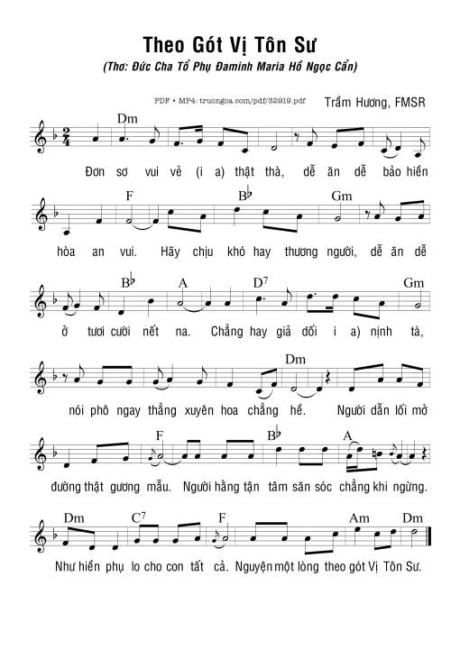 Theo Gót Vị Tôn Sư