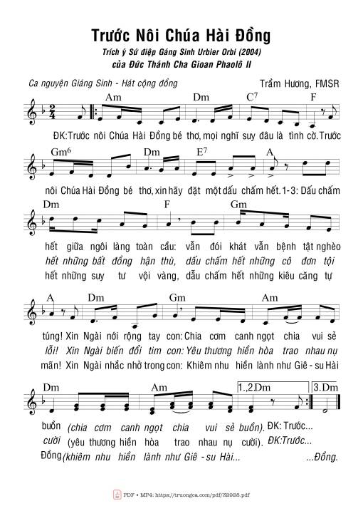 Trước Nôi Chúa Hài Đồng