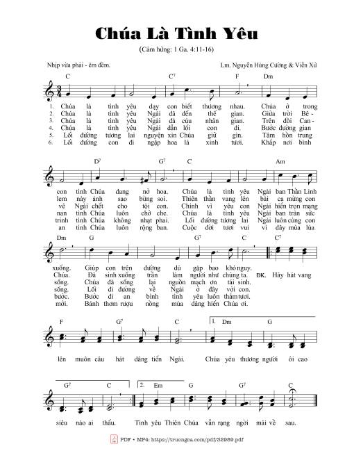 Chúa Là Tình Yêu