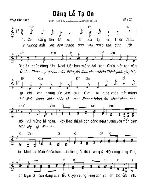 Dâng Lễ Tạ Ơn - Viễn Xứ