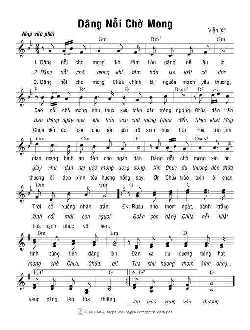 Dâng Nỗi Chờ Mong