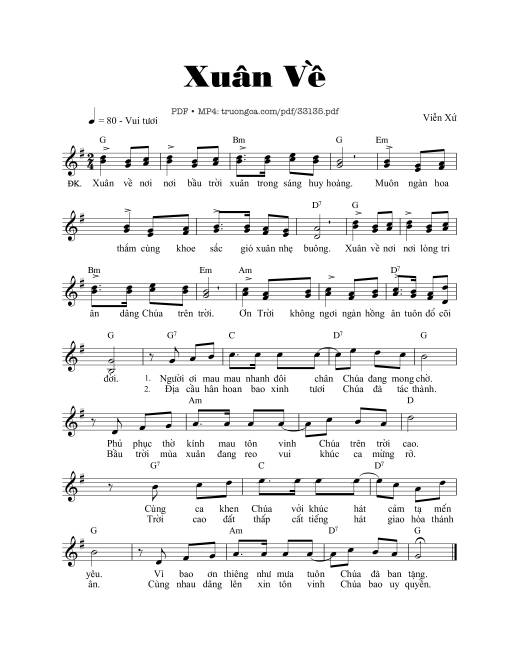 Xuân Về - Viễn Xứ