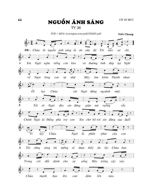 Thánh Vịnh 26, Nguồn Ánh Sáng