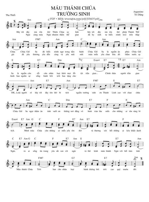 Máu Thánh Chúa Trường Sinh