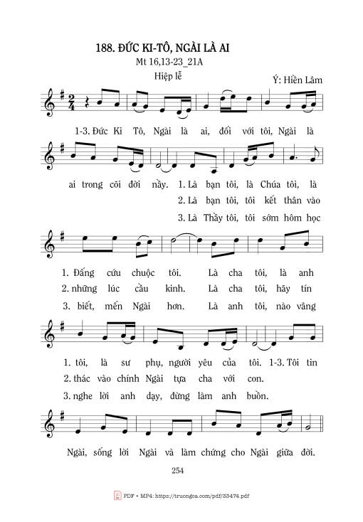 Đức Kitô Ngài Là Ai