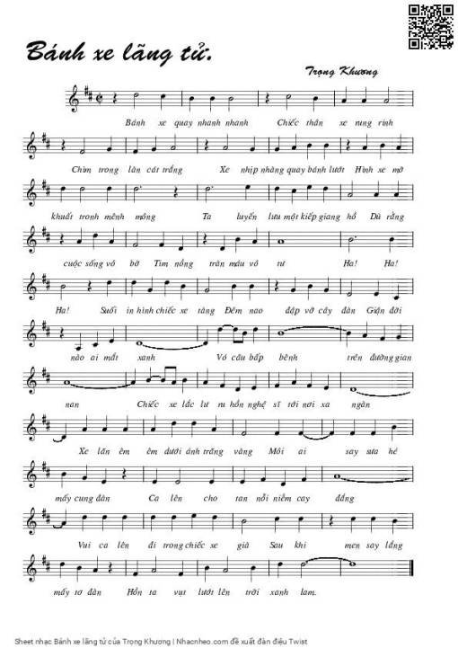 Bánh xe lãng tử - Trọng Khương