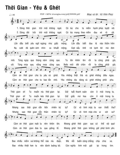 Thời gian - Yêu & ghét