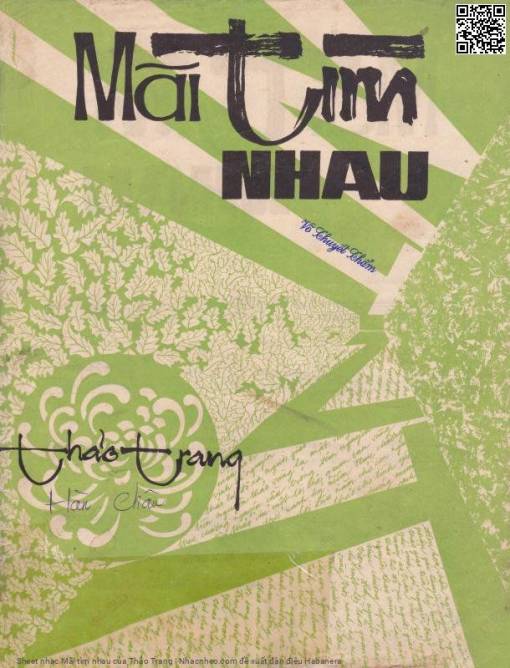 Sheet PDF of Mãi tìm nhau - Thảo Trang