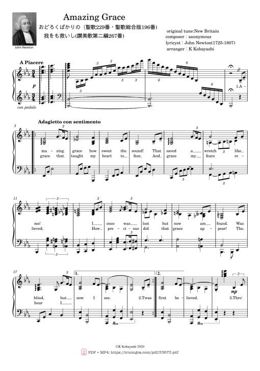 Amazing Grace - John Newton