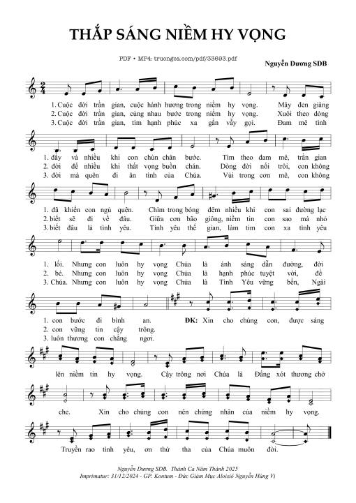 Thắp Sáng Niềm Hy Vọng