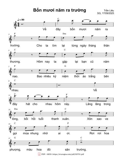 Bốn mươi năm ra trường