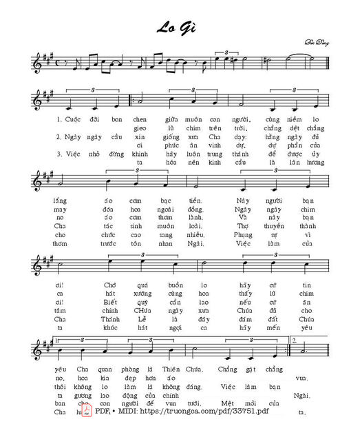 Lo Gì - Nguyễn Đức Dũng