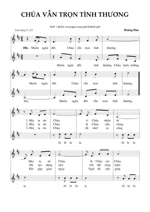 Chúa Vẫn Trọn Tình Thương