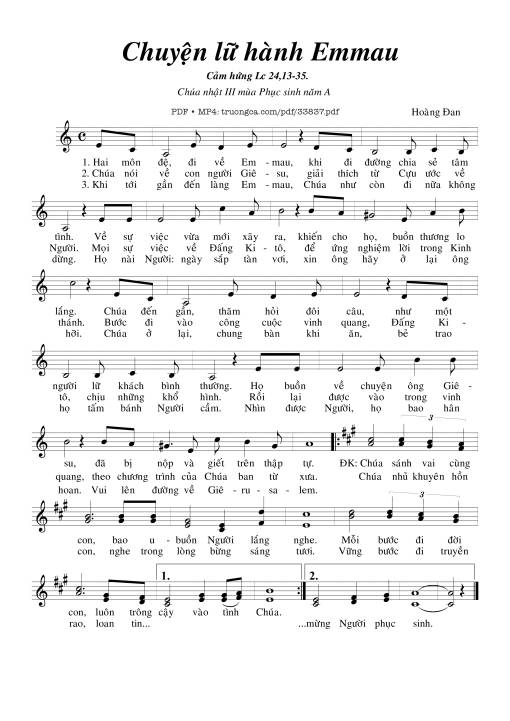 Chuyện Lữ Hành Emmau