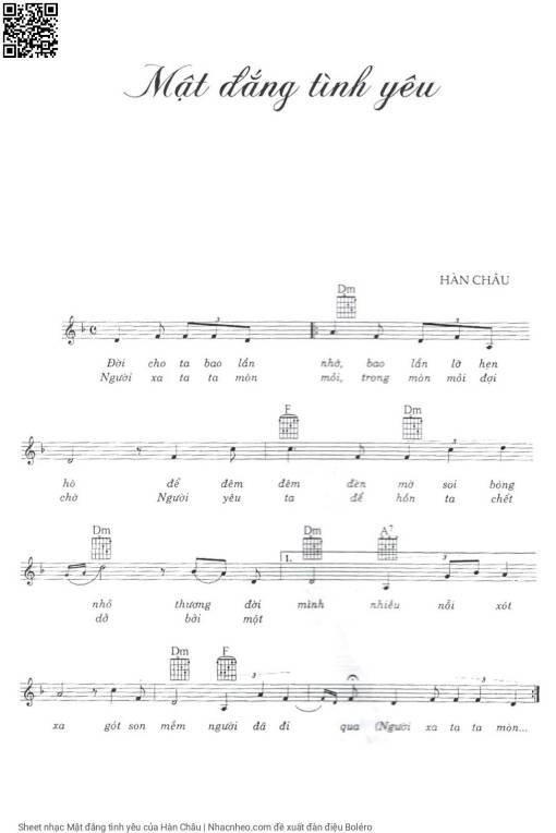 Mật đắng tình yêu