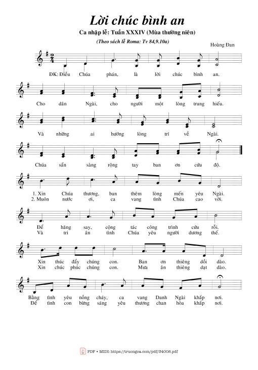 Lời Chúc Bình An