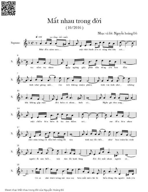 Mất nhau trong đời